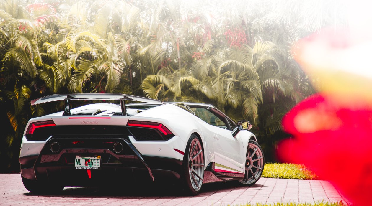 Lamborghini Huracan Performante Rear 5k 2018