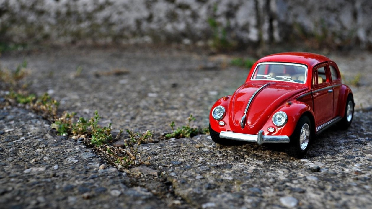 Volkswagen Toy Macro