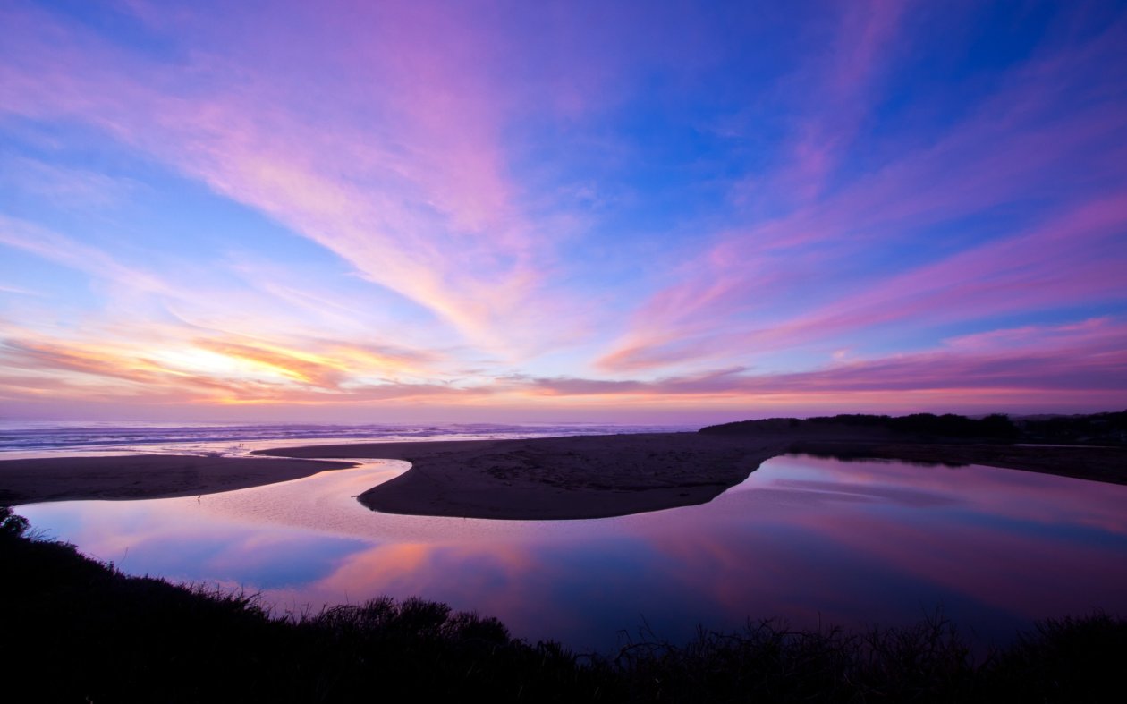 North Salmon Creek Beach Reflection