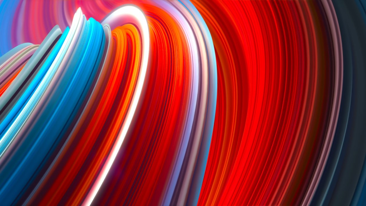 Abstract Colorful Lines
