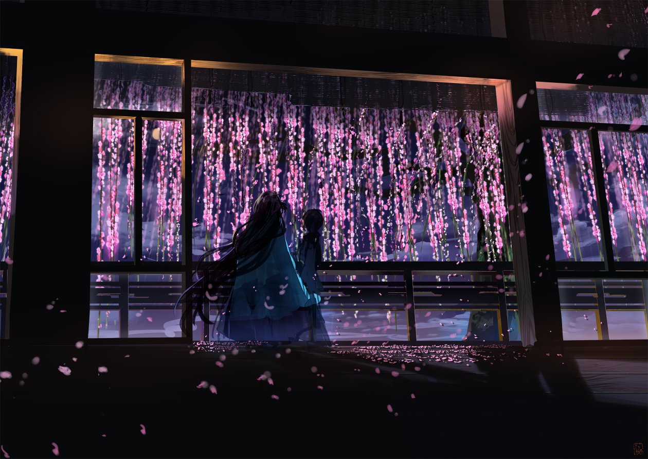 Anime Quadratic Element 4k