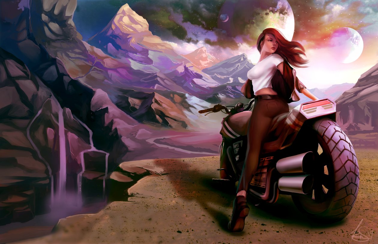 Fond d'écran Rider 4k
