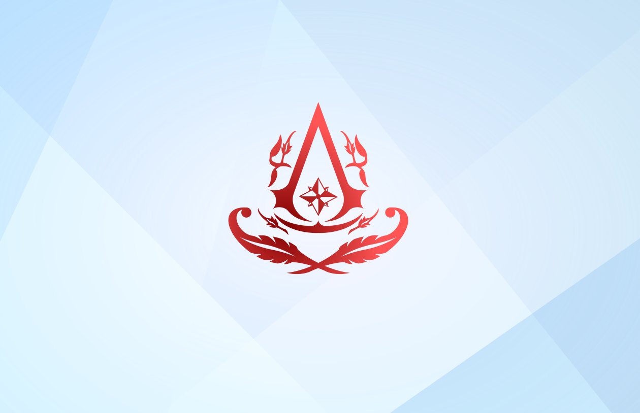 Assassins Creed 4k Minimal Logo 2020