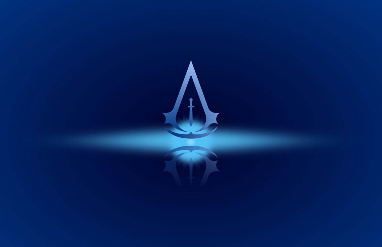 Assassins Creed 4k Minimal Logo