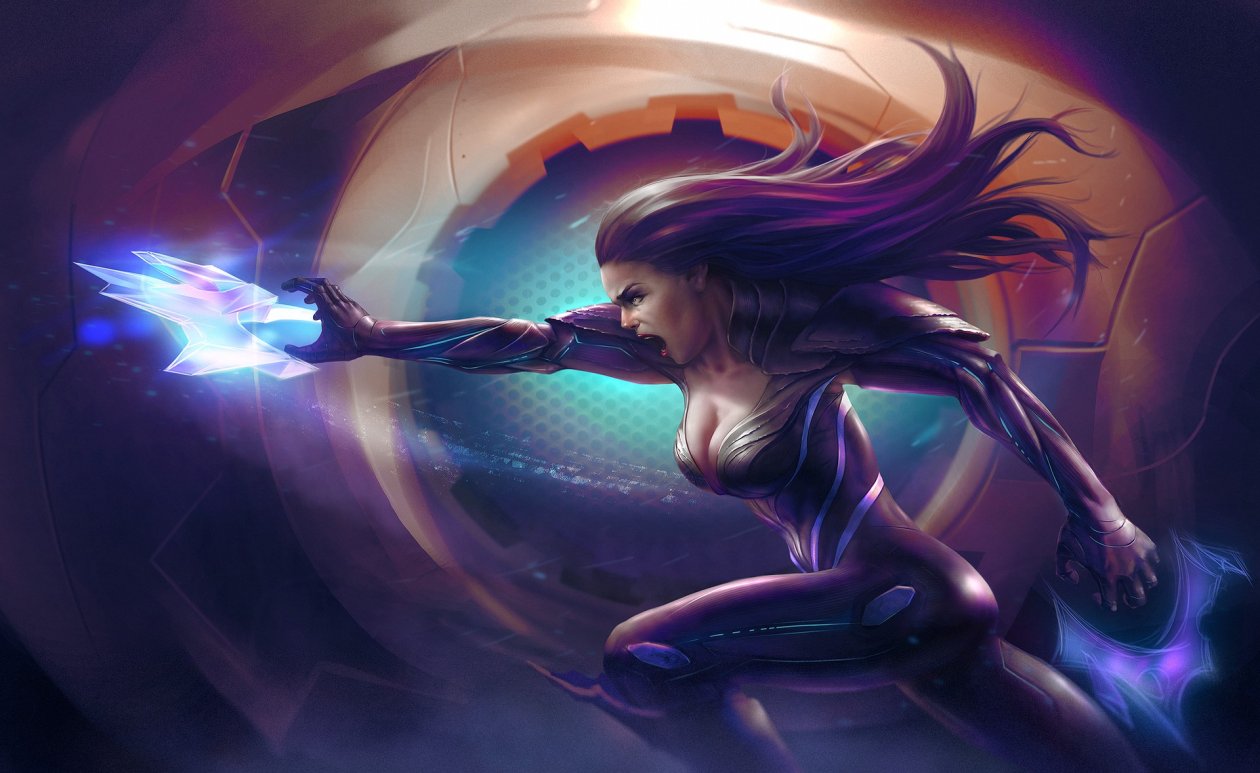 Long Hair Magic Scifi Women
