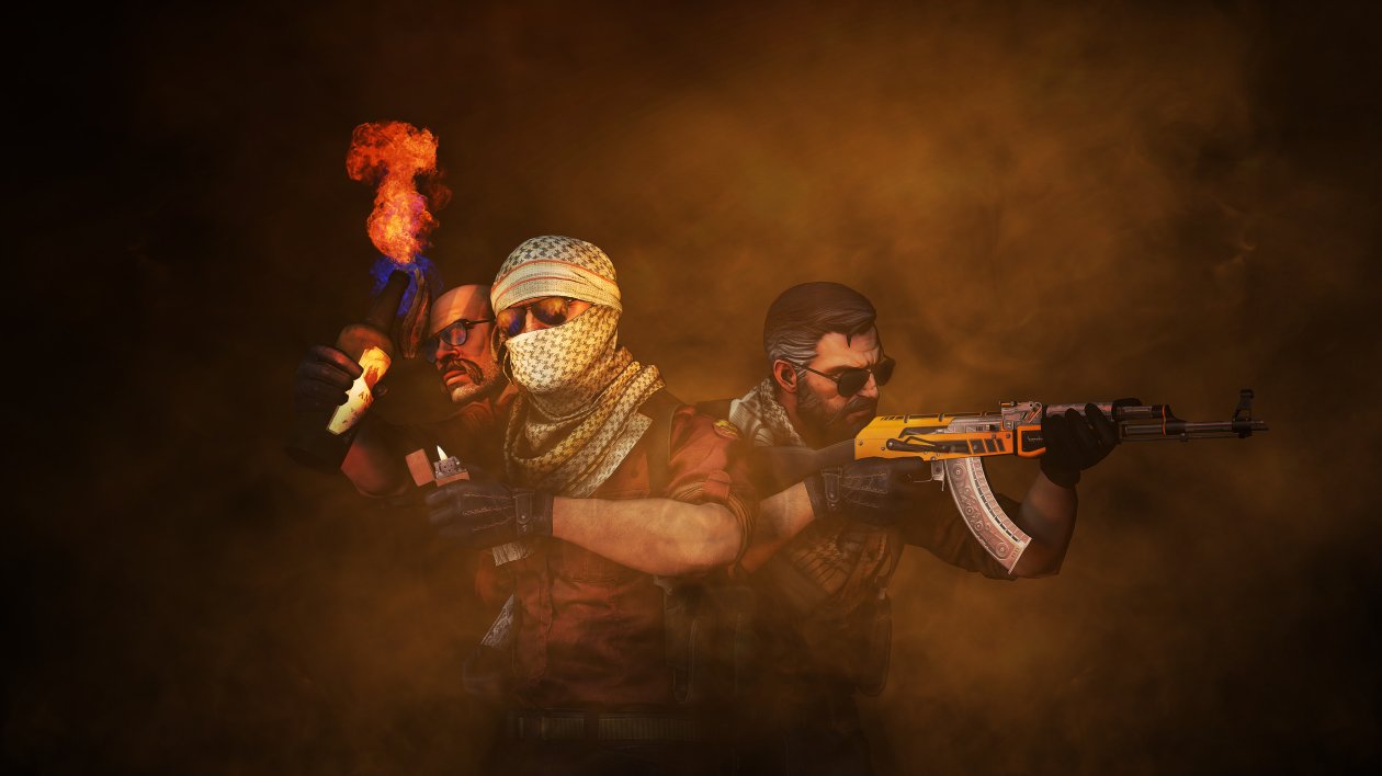 Counter Strike Game Art 4k