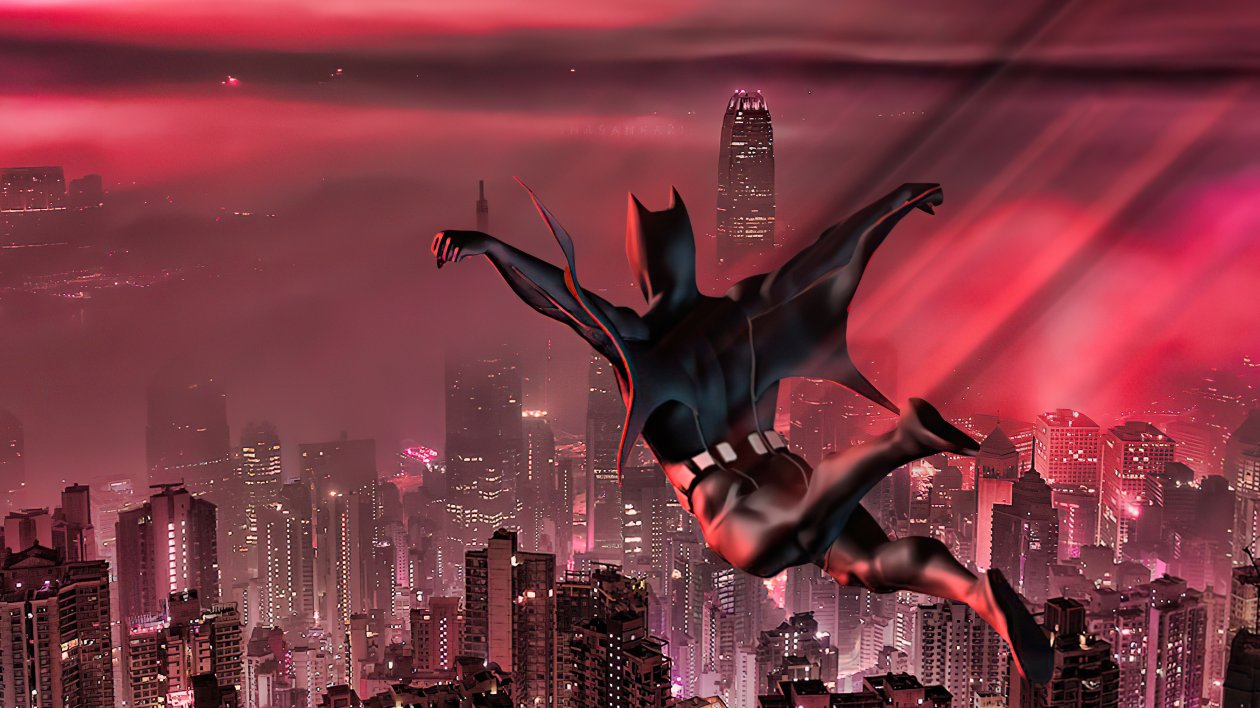 Batman Beyond Jumping In City 5k