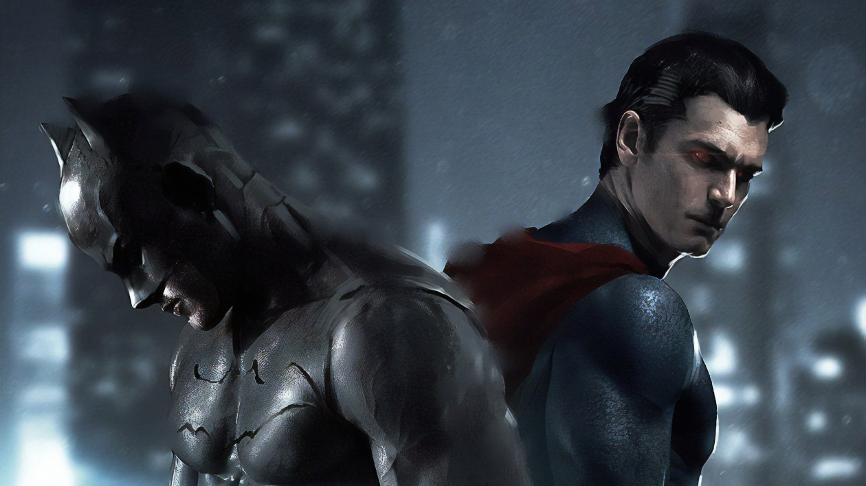 Art Batman And Superman