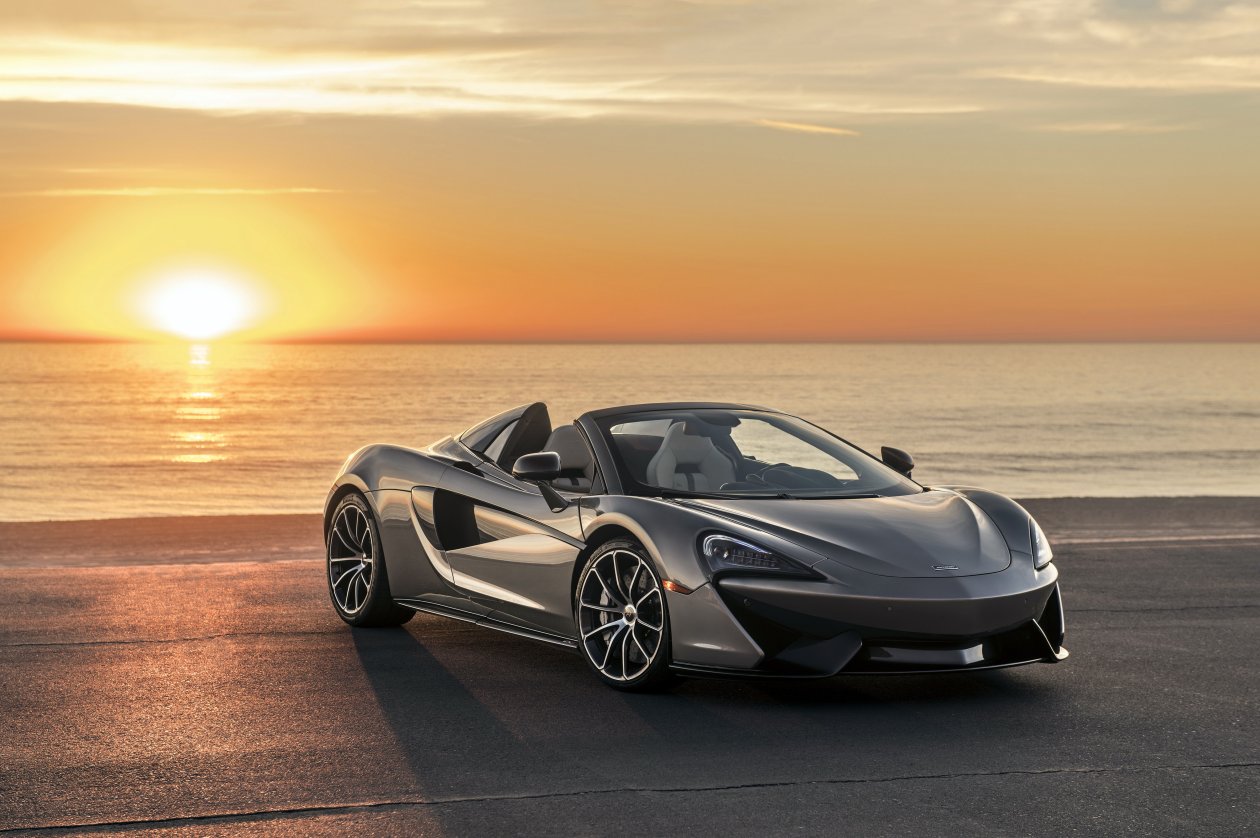 McLaren 570S Spider 2018 Front