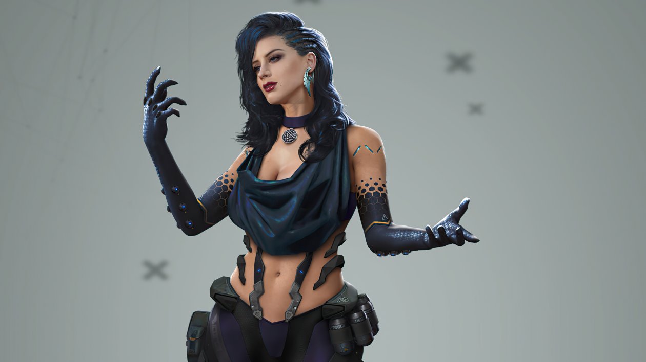 Yennefer Cyberpunk 2077 Game 4K