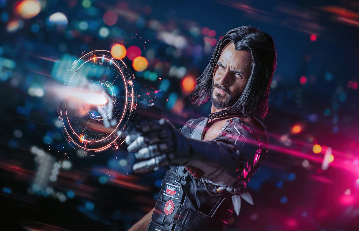 Cyberpunk 2077 Johnny Silverhand Cosplay 4k