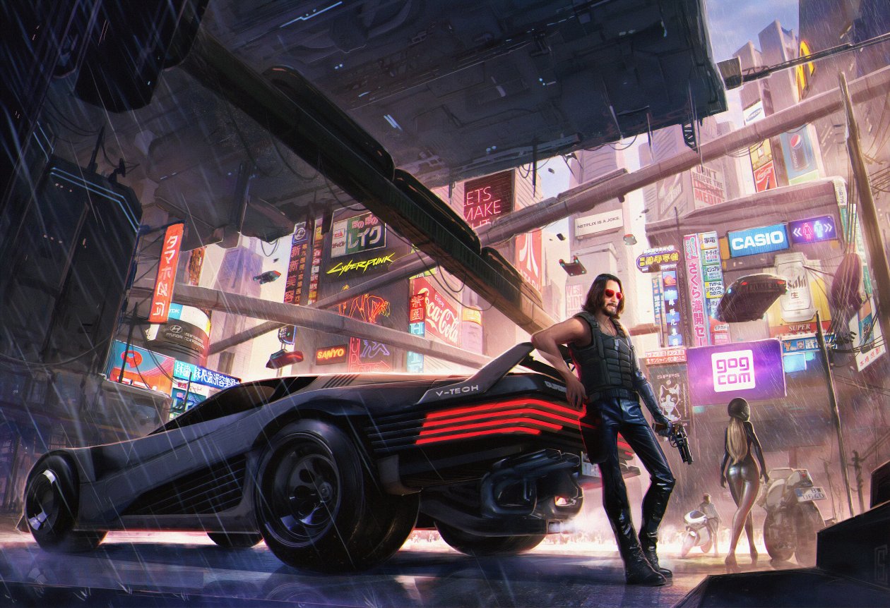 Keanu Reeves In Cyberpunk 2077 4k