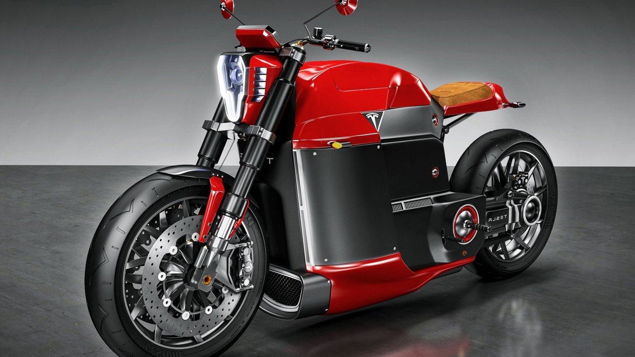 Tesla Electric Motorcycle