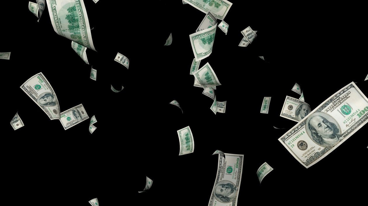 Dollars In Air