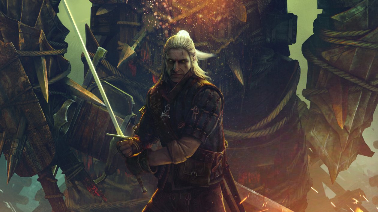 Fond d'écran Geralt Vs Draug 2