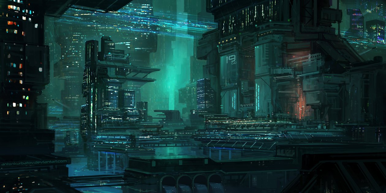 Bladerunner Building Digital Art And Drawing