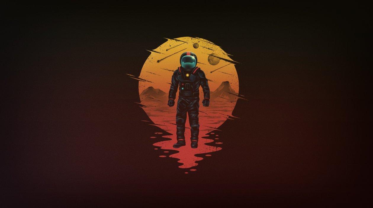 Astronaut Space Space Art