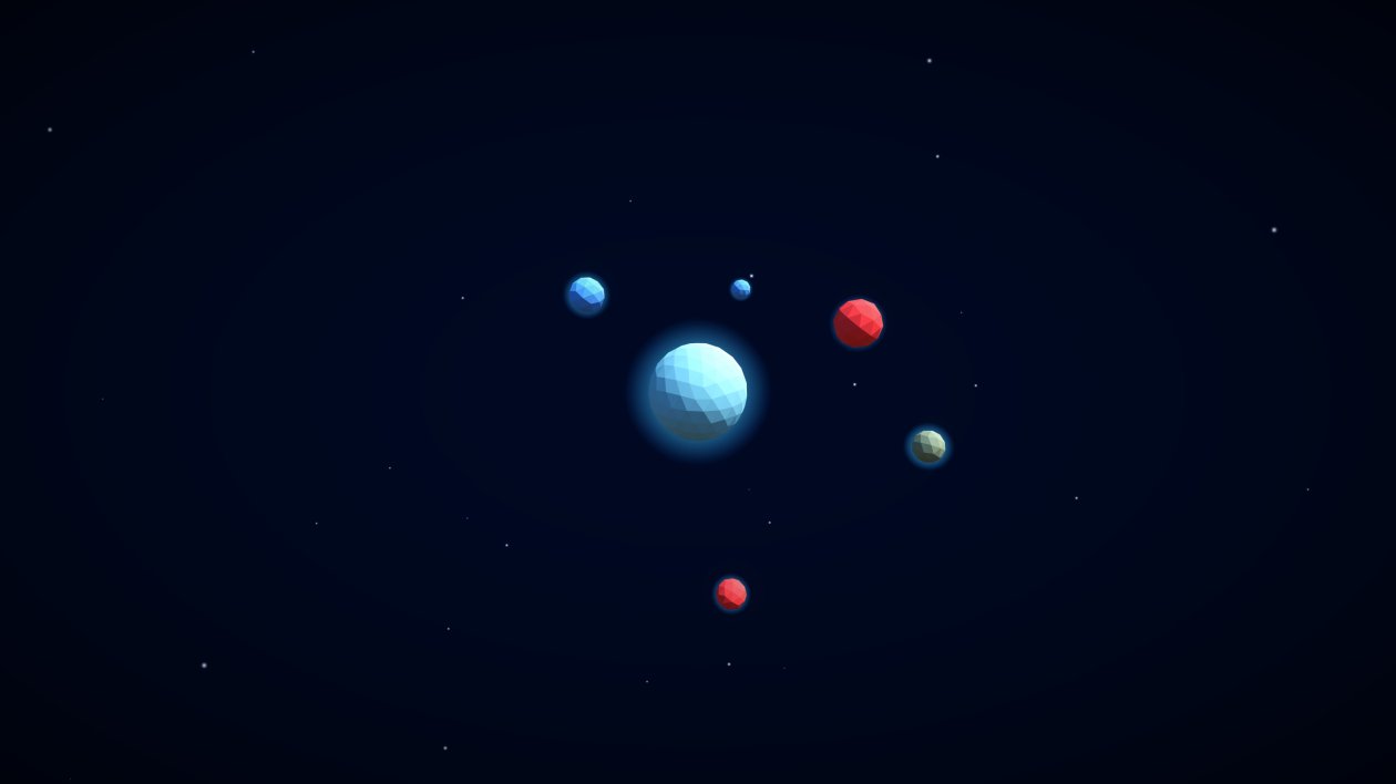 3d Planets