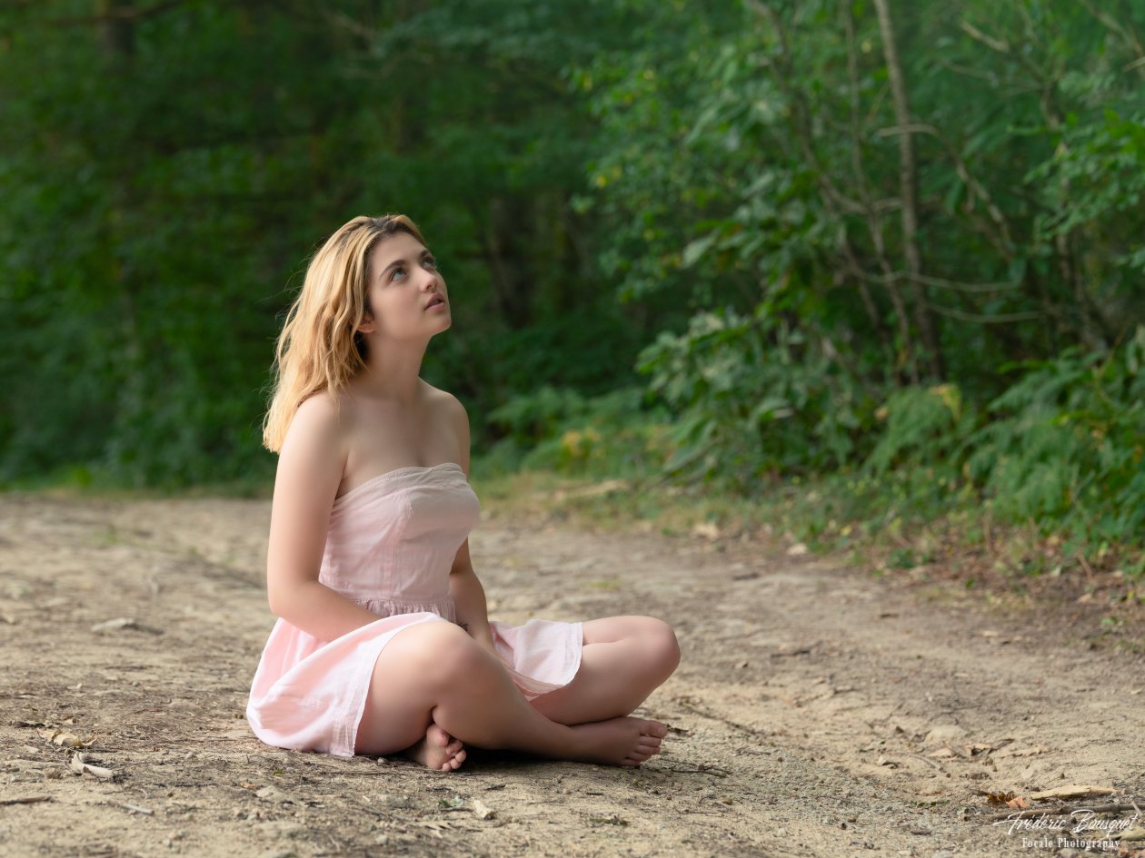 Beautiful Girl Sitting