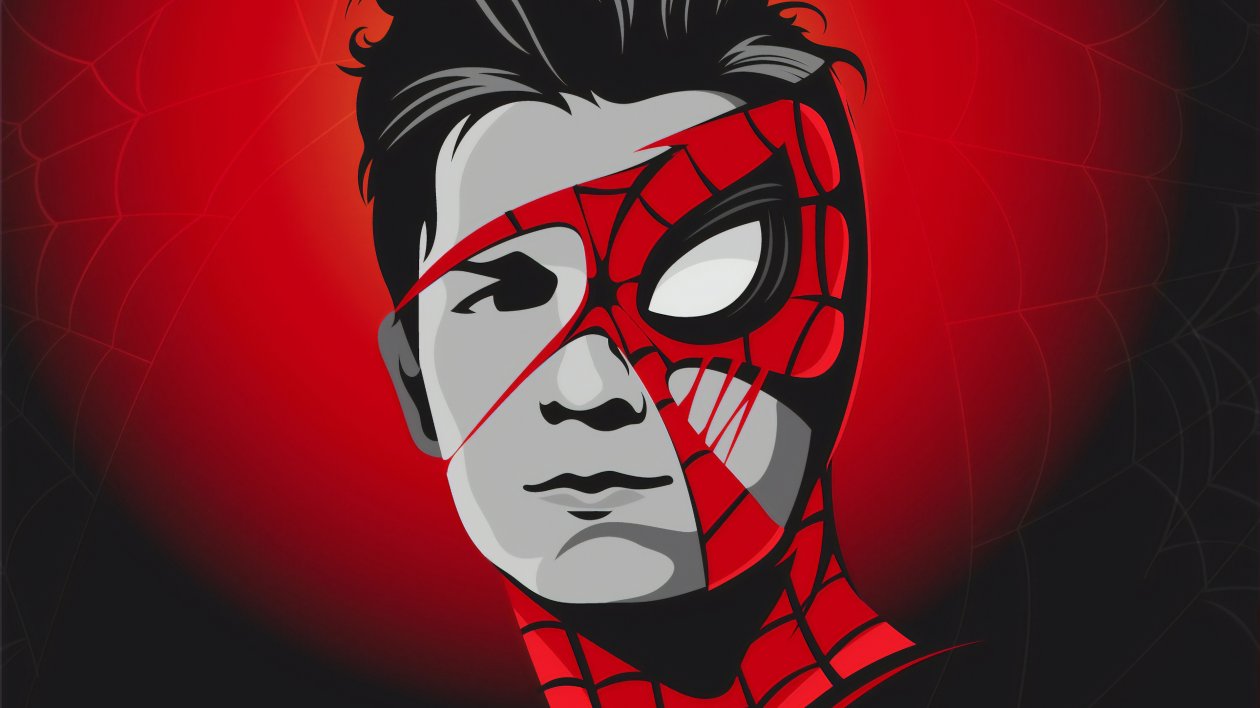 Tom Holland Mask 4k