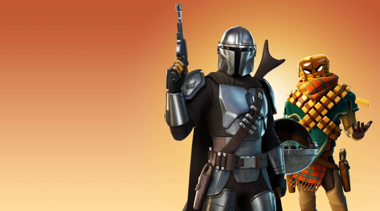 The Mandalorian Fornite BATTLE ROYALE 4k