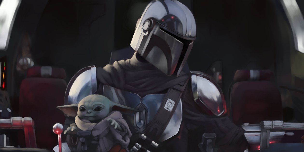 The Mandalorian Yoda 5k