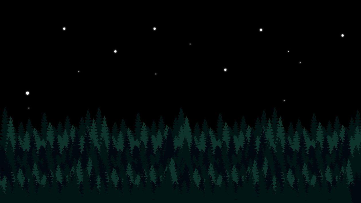 Trees 8 Bit 4k