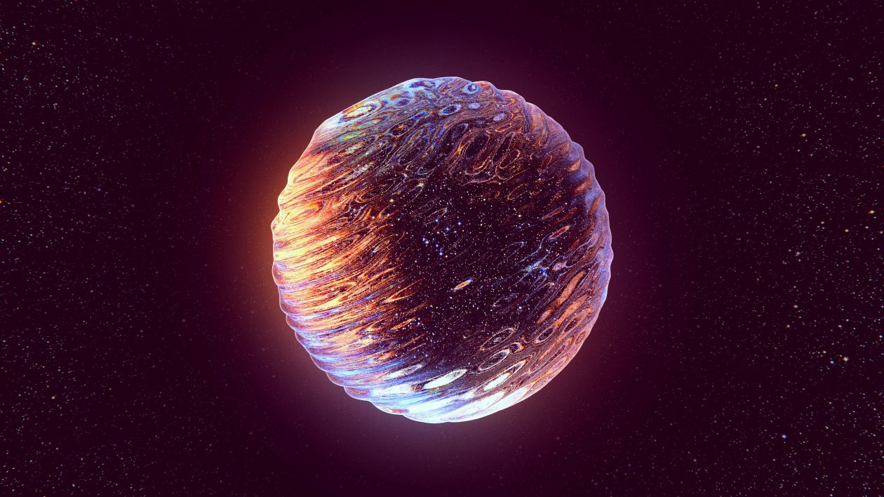 Space Honey Abstract 4k