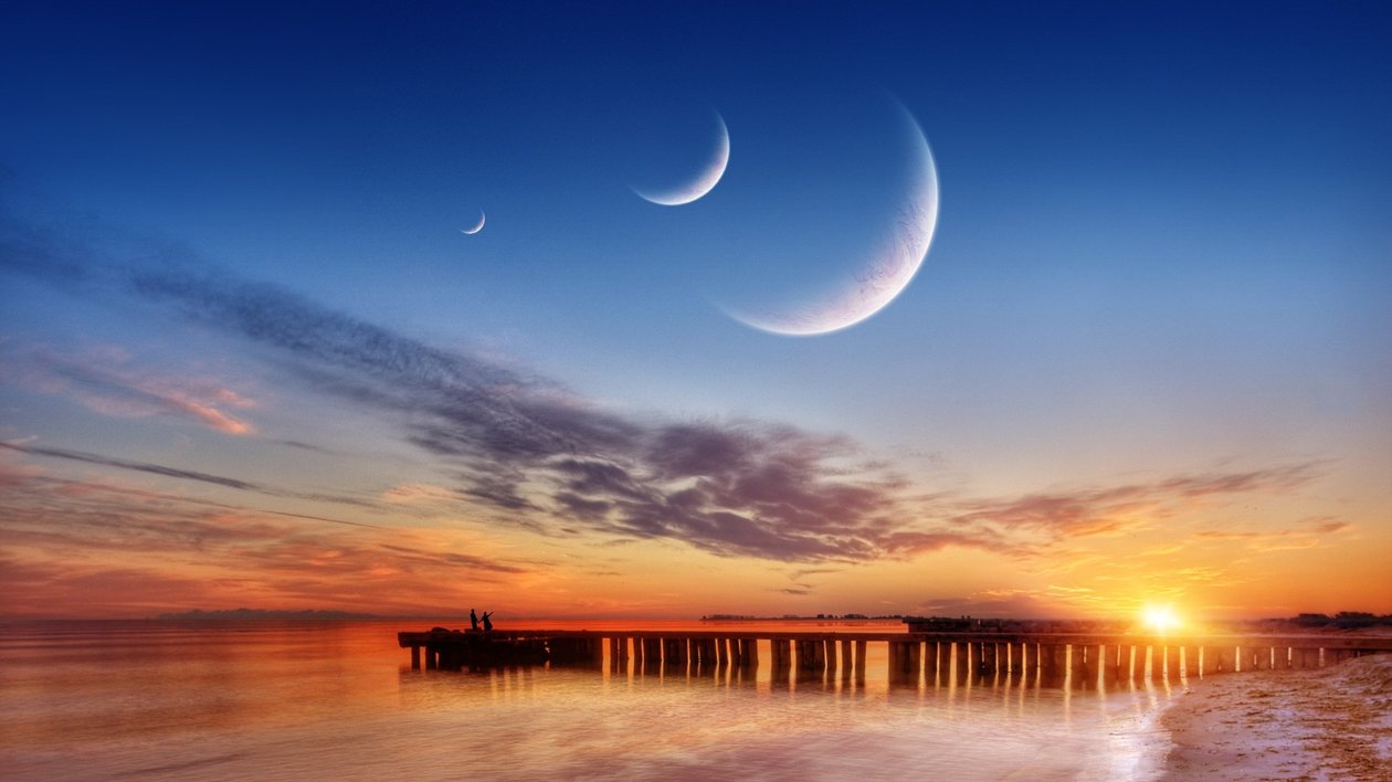 Three Moons Sky