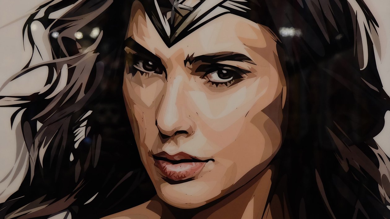 4k Wonder Woman Digital Art