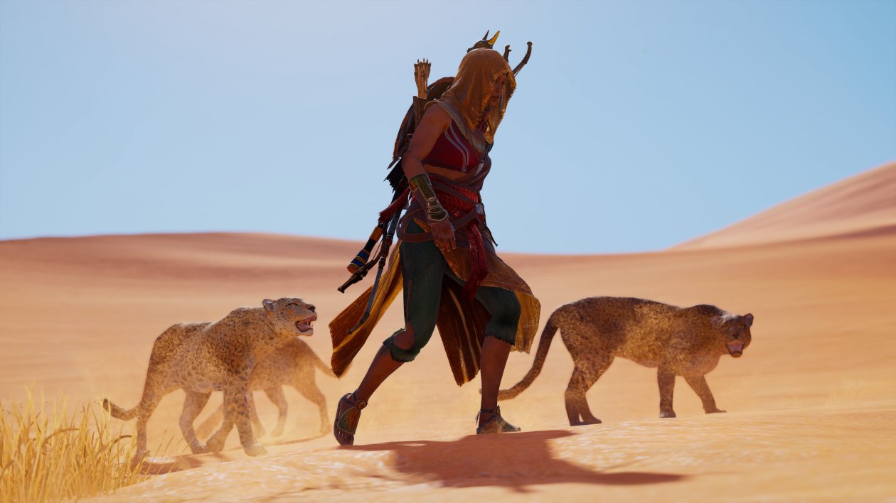 Bayek Assassins Creed Origins Ubisoft 5k