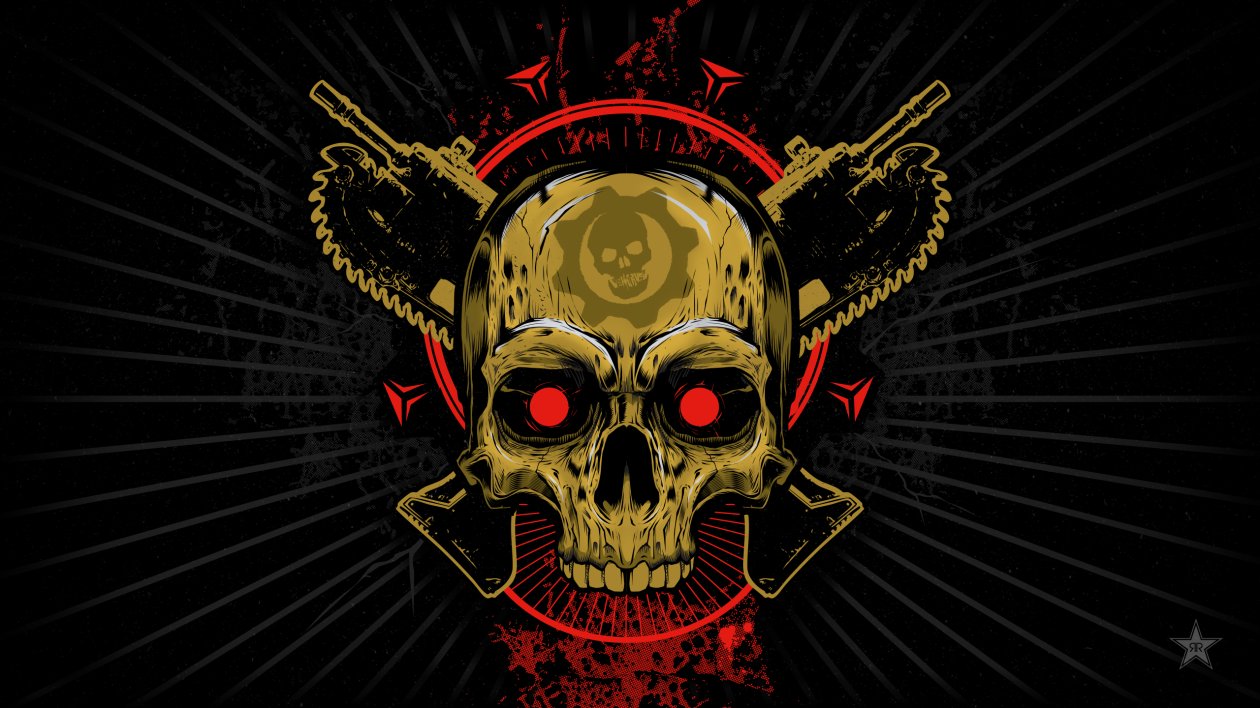 Gears Of War Skull