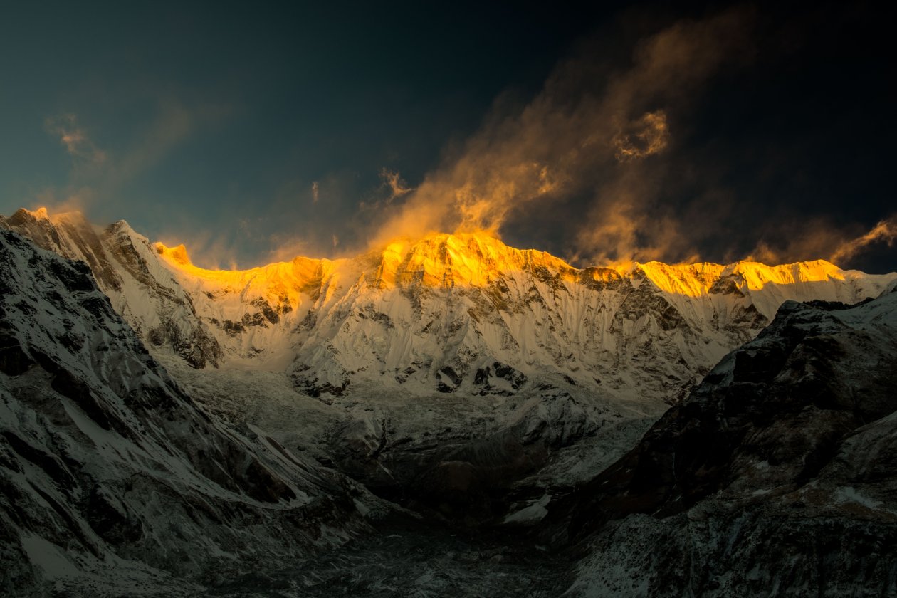 Annapurna Mountains Nature Landscape 5k