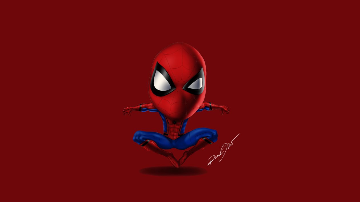 Spiderman 5k Digital Artwork