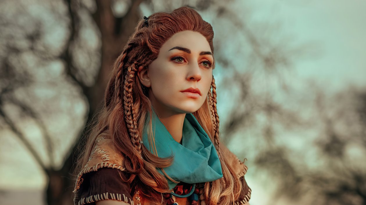 Aloy Horizon Zero Dawn Cosplay 4k