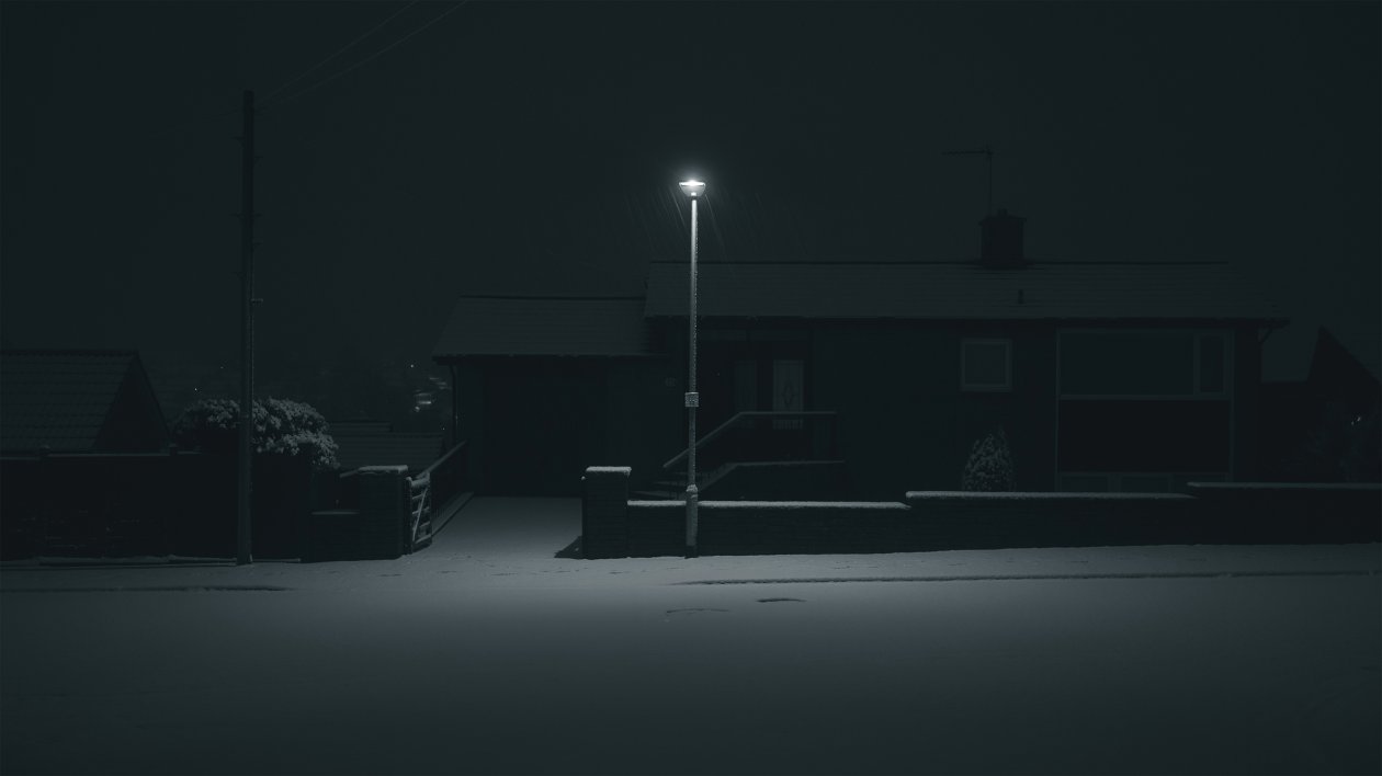 Winter Time Minimal 4k