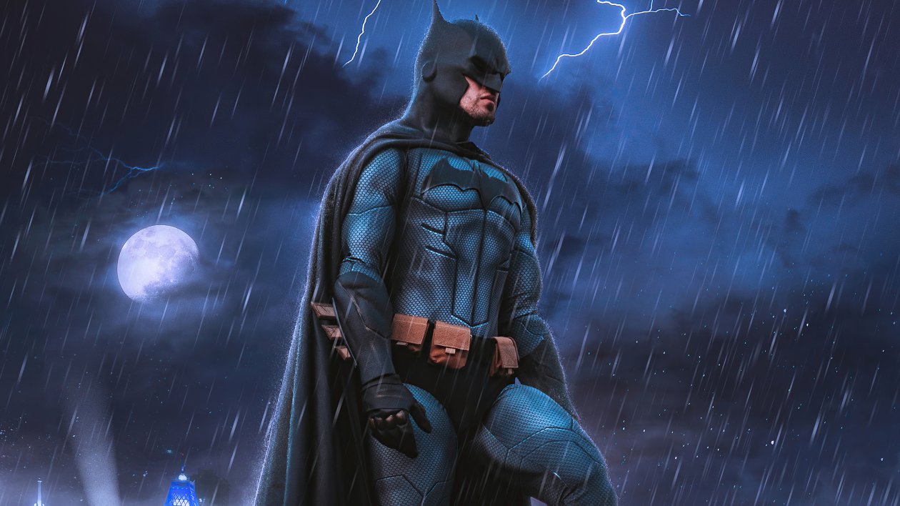 The Batman Lightning 4k