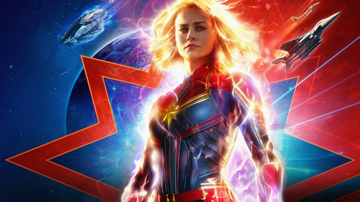 Captain Marvel Movie 2019 5k