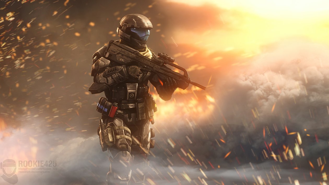 Incendiary Halo 4k