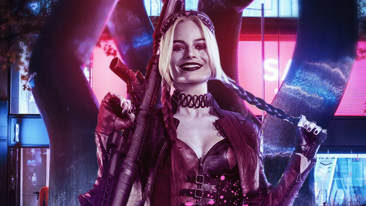 Harley Quinn Evil Smile