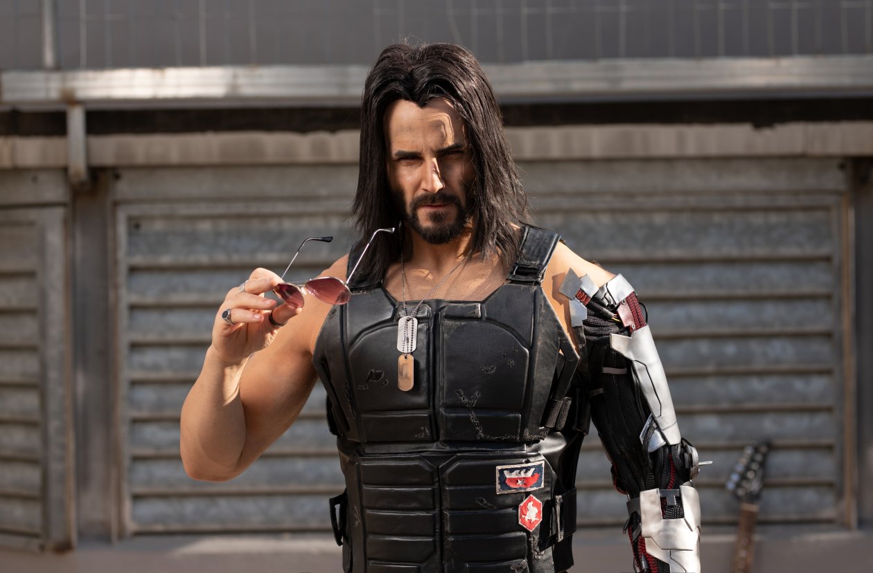 Keanu Reeves Cyberpunk 2077 Cosplay