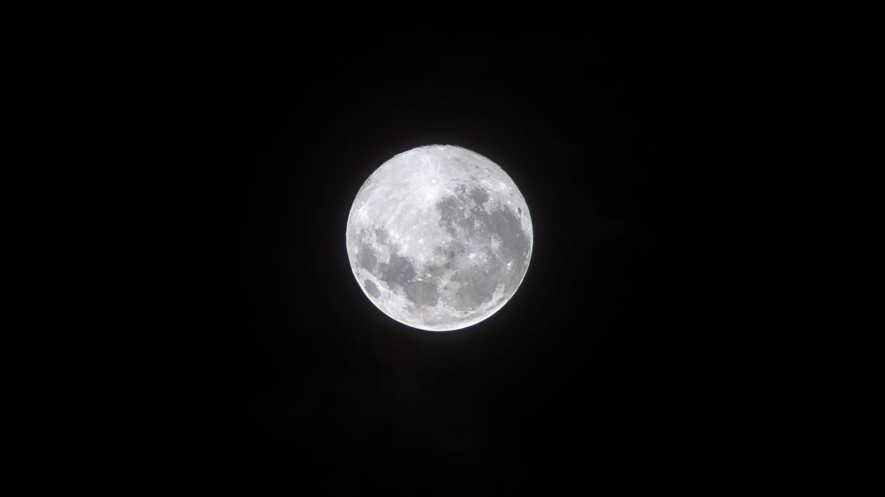 Moon Dark Night 4k