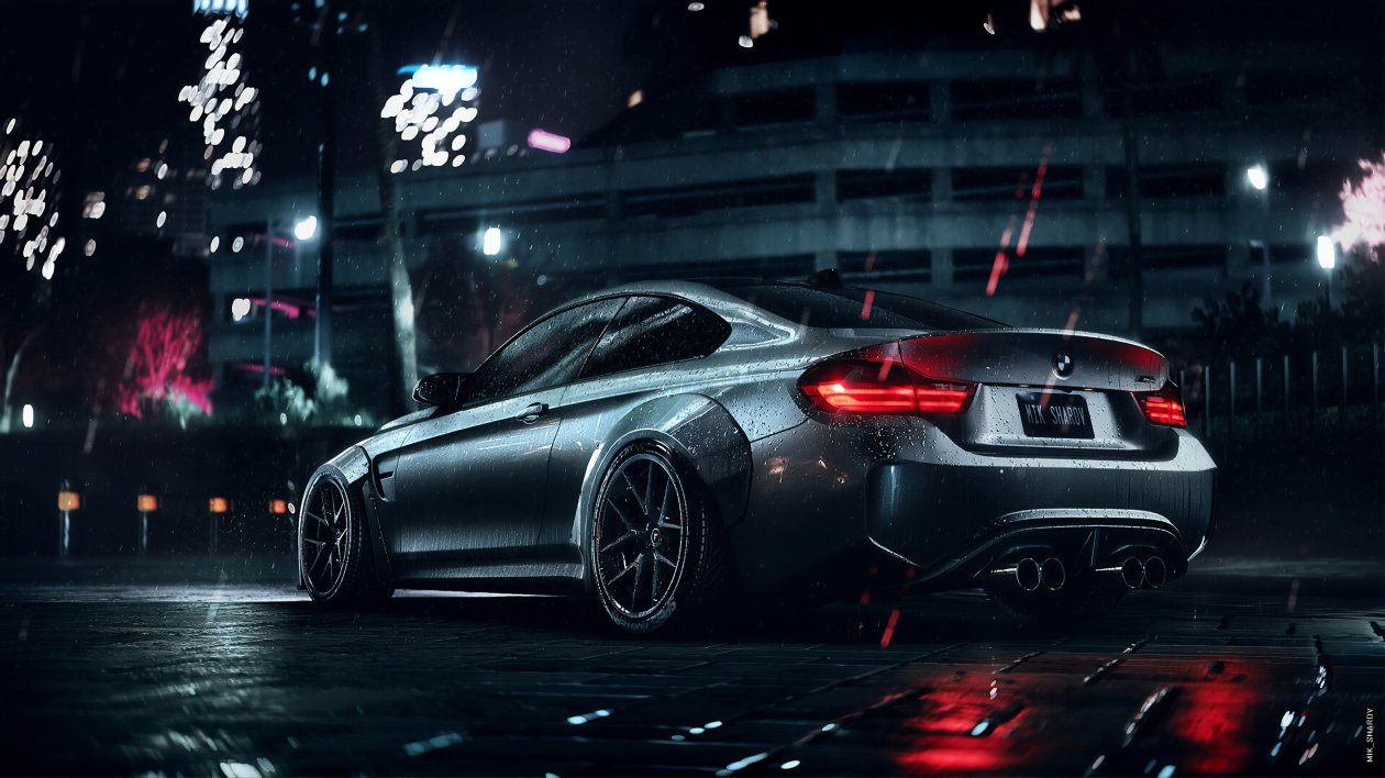Need For Speed Bmw Dark Night 4k