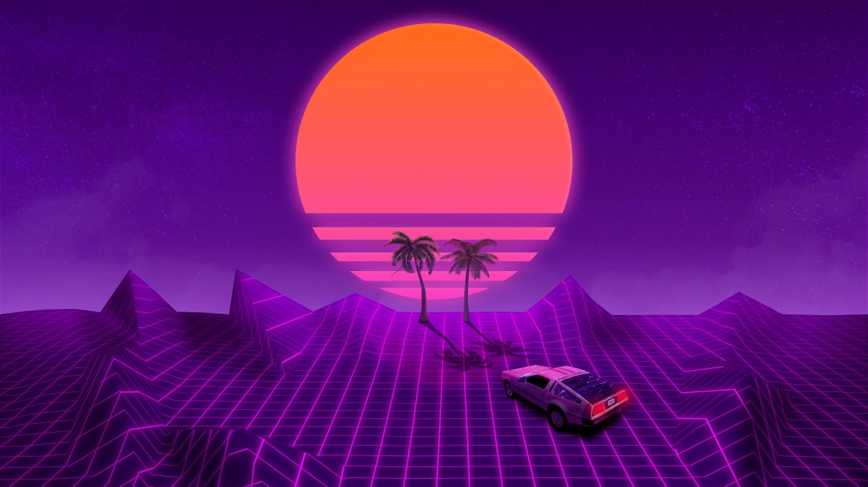 Retrowave Purple Dream
