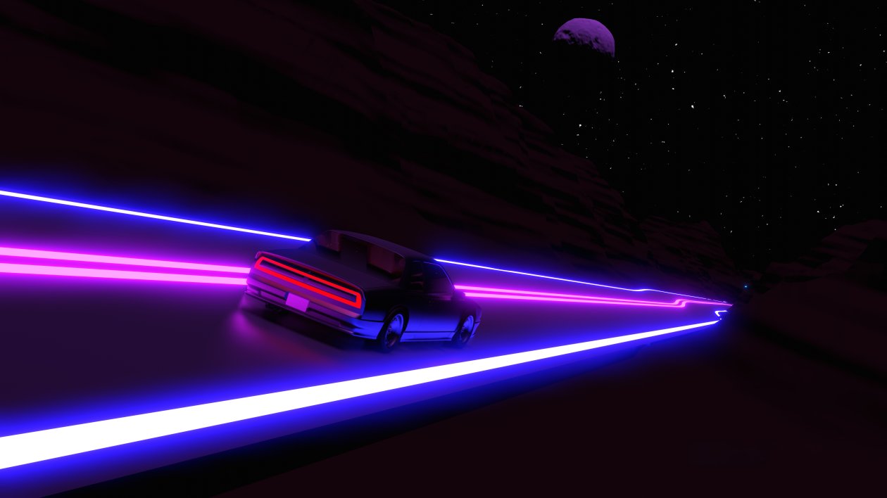 Road To Retrowave 8k