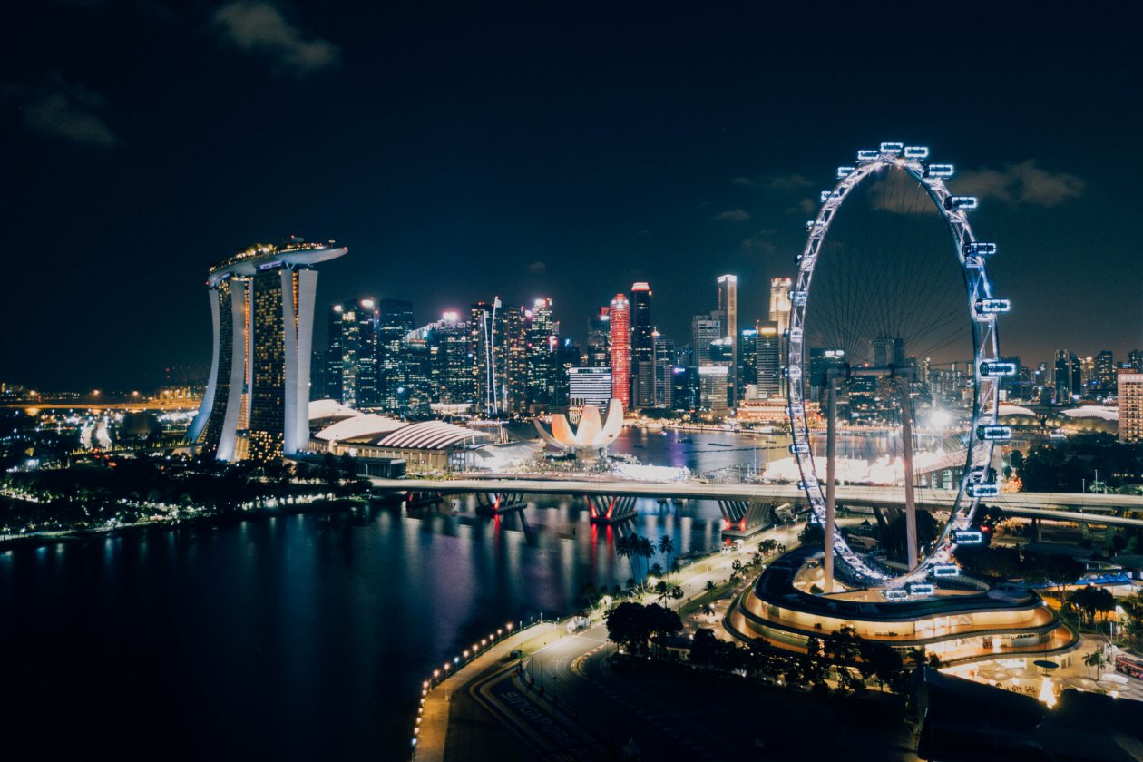 Singapore Amusement Park 4k