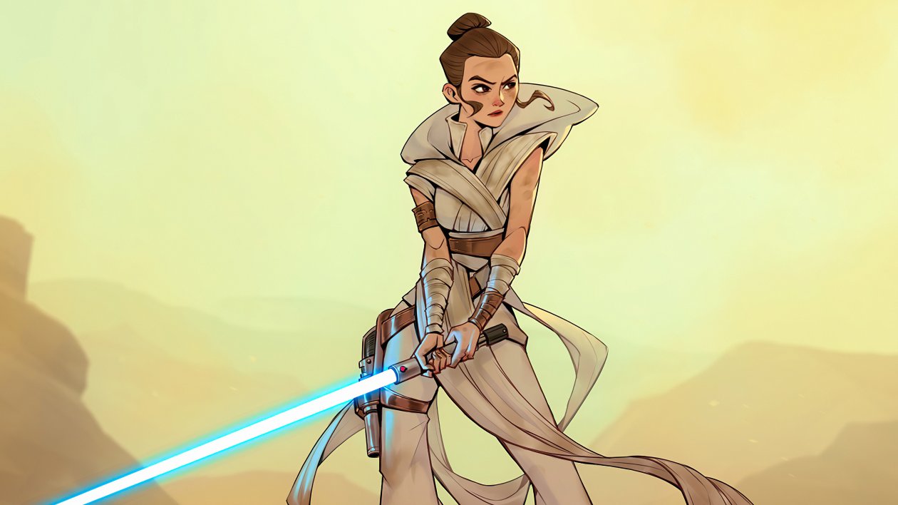 Rey Skywalker Star Wars Fanart 5k