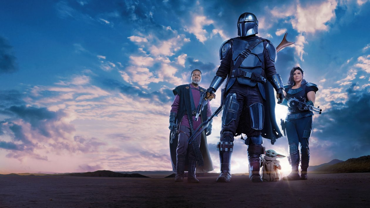 The Mandalorian Season 3 Gina Carano Cara Dune Baby Yoda
