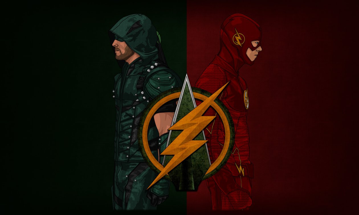 Arrow Flash Artwork 4k