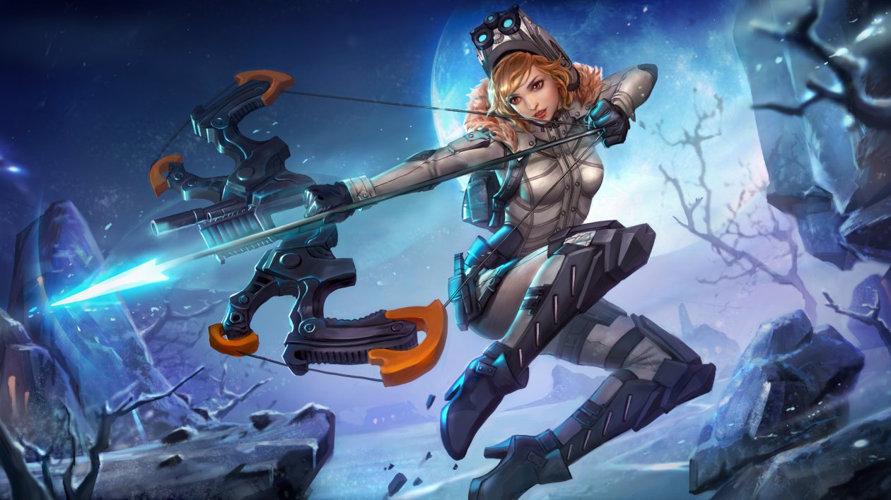 Vainglory Kestrel Skin Artwork